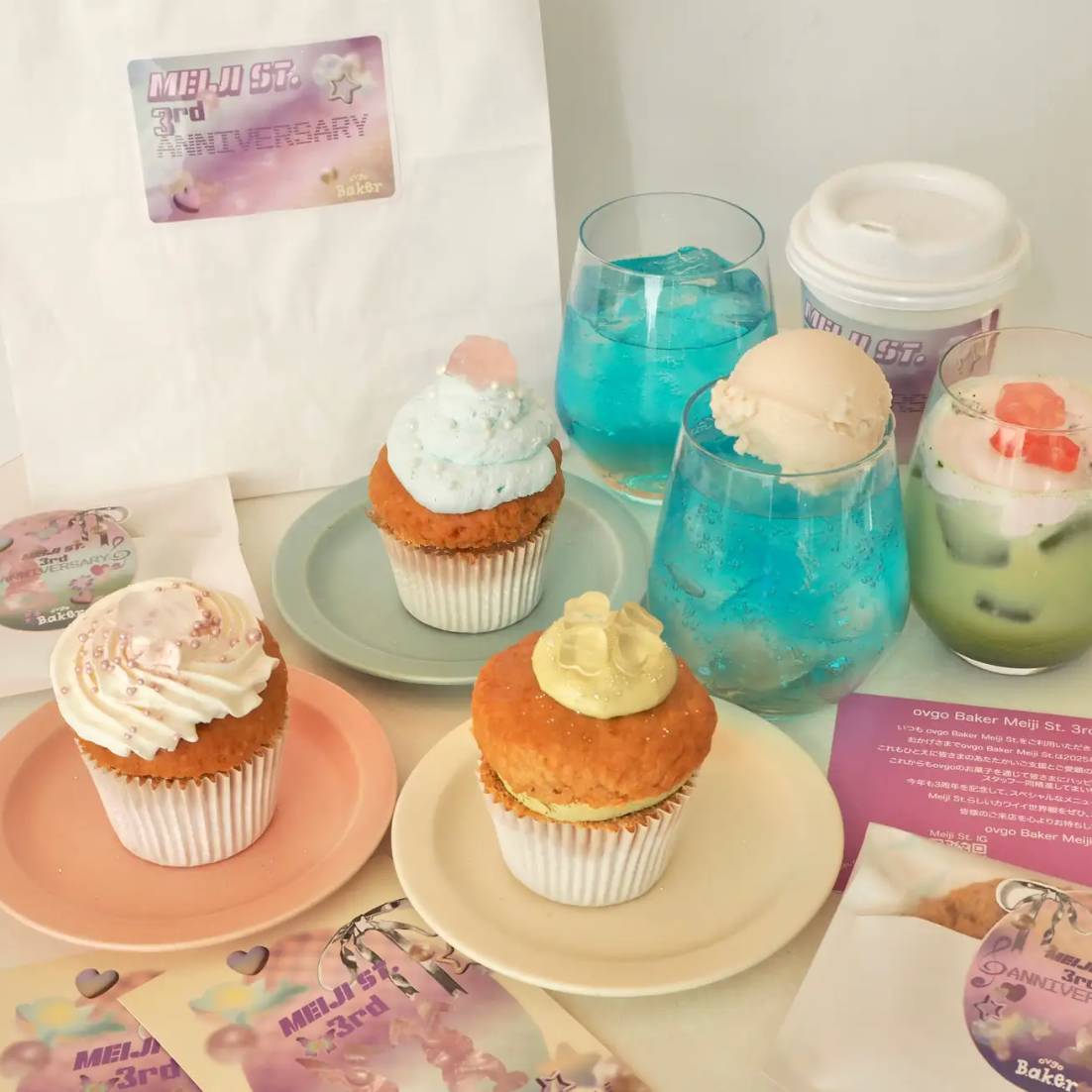 ovgo Baker Meiji St. 3周年』3月15日（土）よりアニバーサリー限定