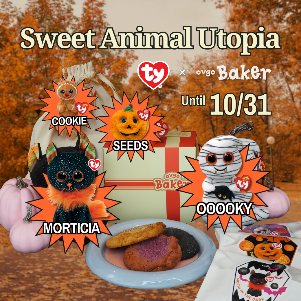 ovgo Baker × Ty コラボの秋🍂 〜Sweet Animal Utopia🦄🪄