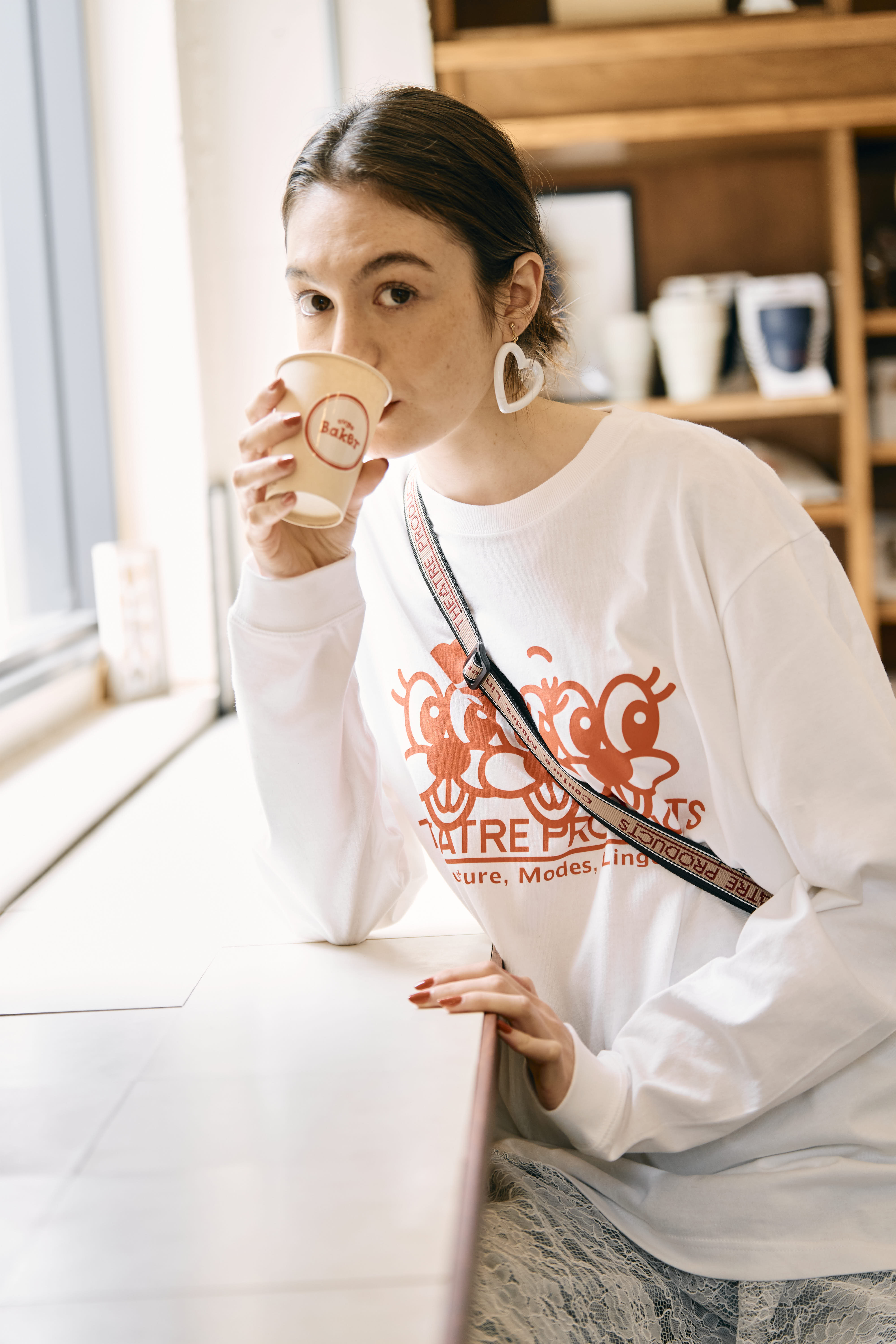 ovgo Baker × THEATRE PRODUCTS コラボ キャラクタープリントロンT