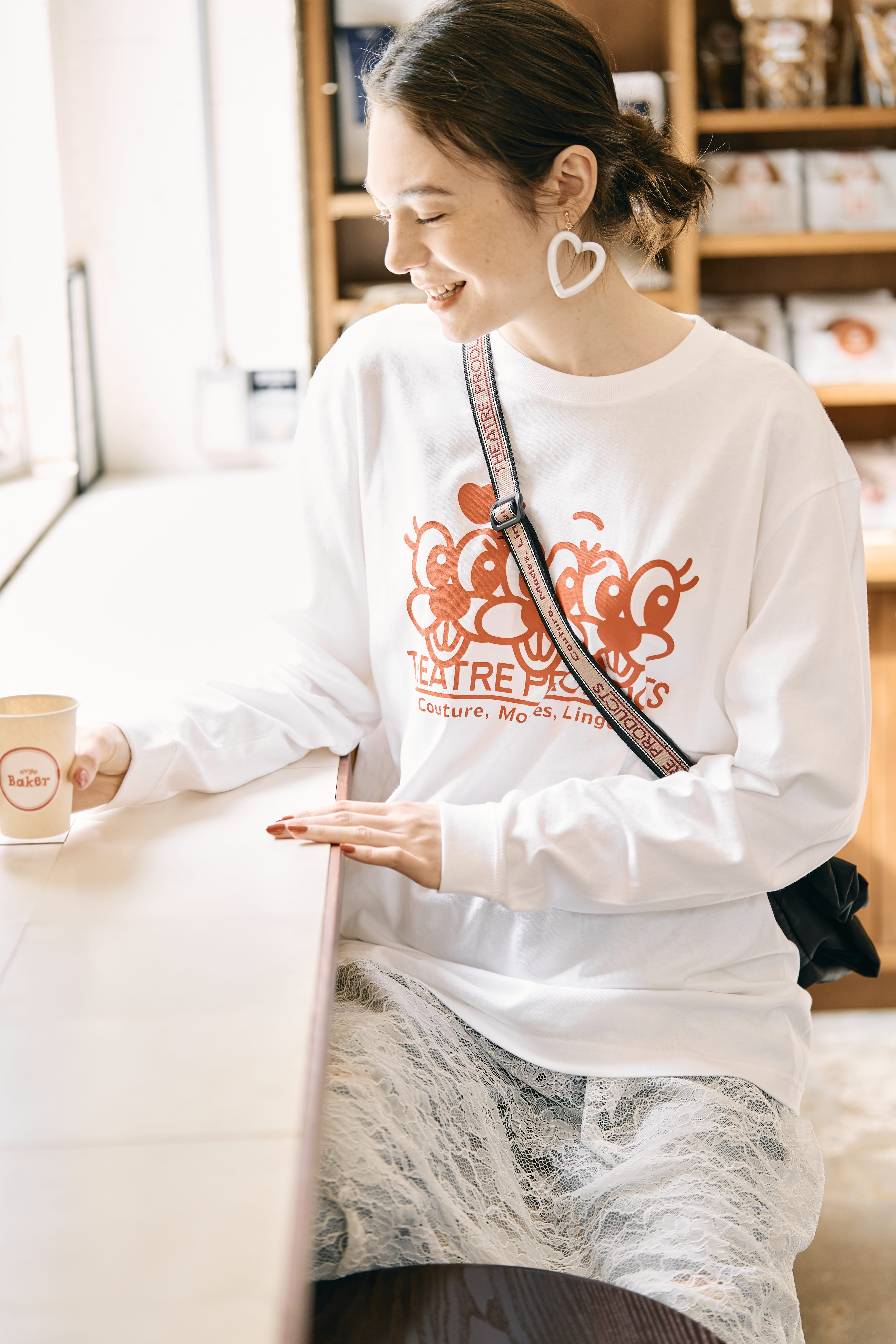 ovgo Baker × THEATRE PRODUCTS コラボ キャラクタープリントロンT