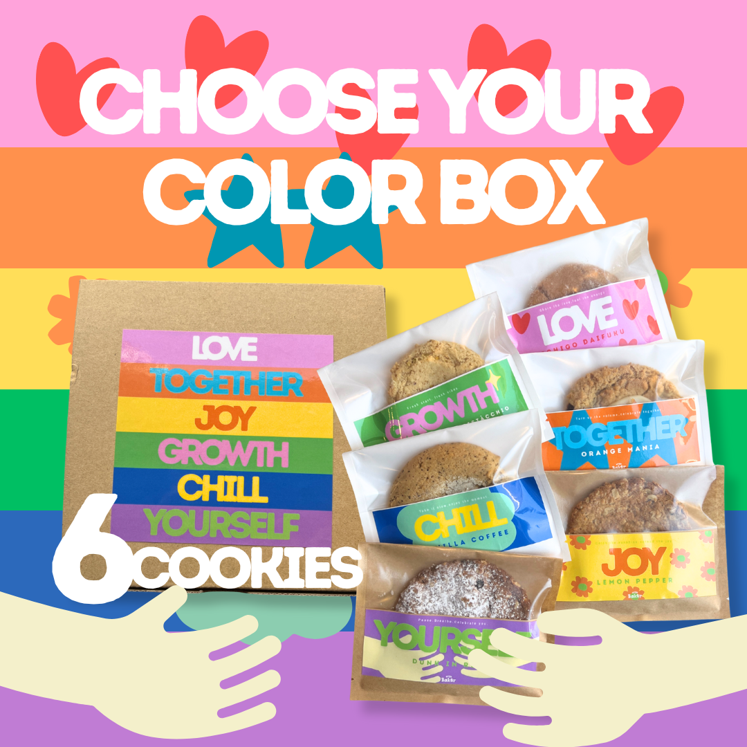 【数量限定】CHOOSE YOUR COLOR BOX 🌈(6枚入り)
