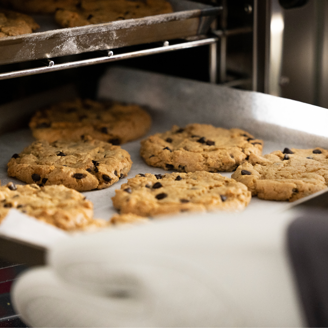 Impossible chocolate chip (vegan cookie)