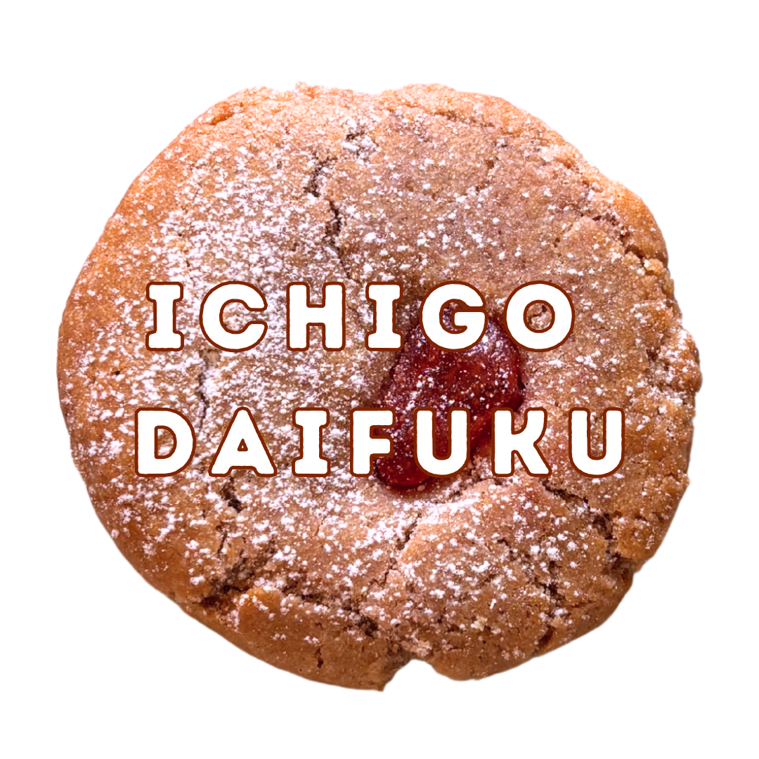 期間限定】いちご大福（ヴィーガンクッキー）