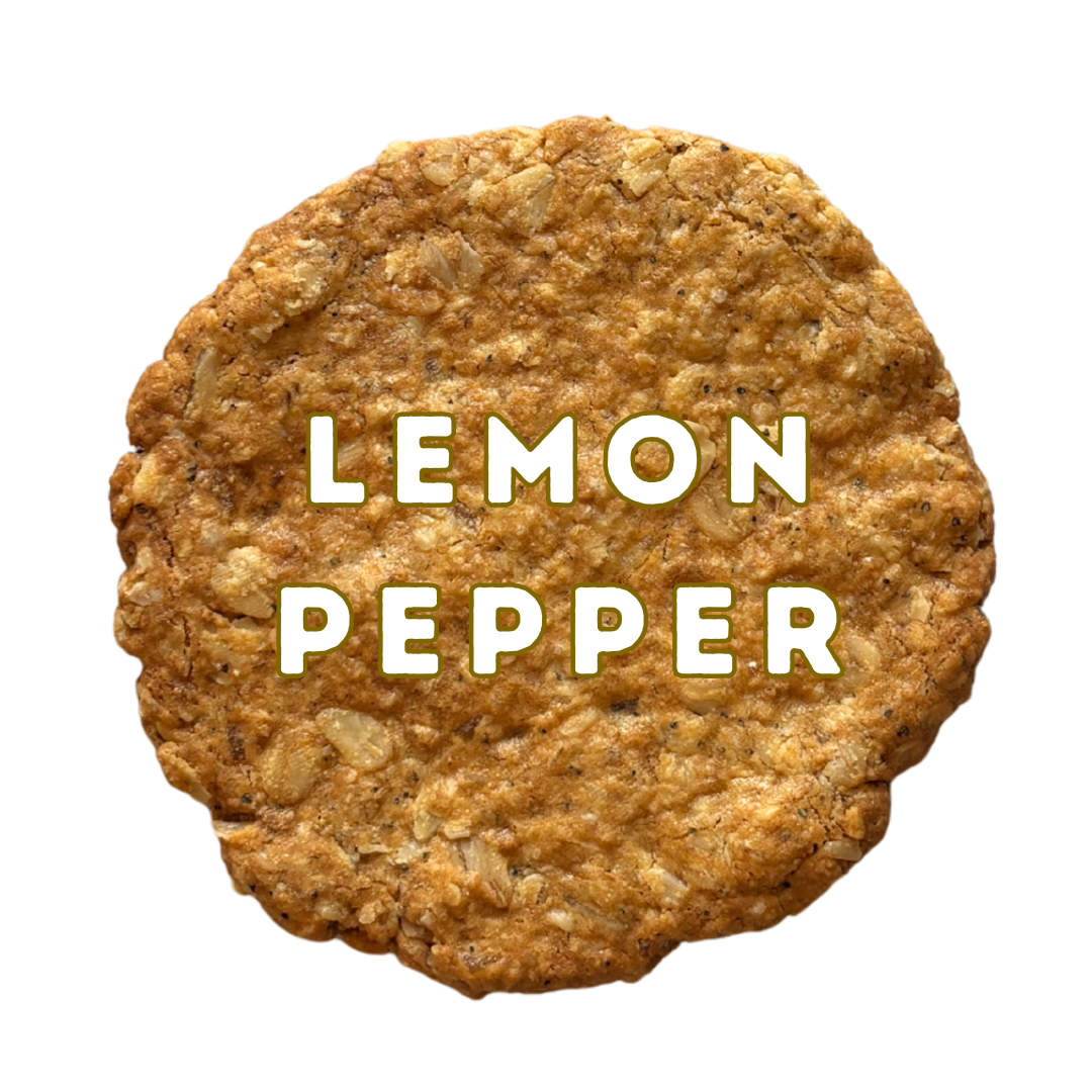 【期間限定】レモンペッパーオートミール(グルテンフリー / ヴィーガンクッキー)