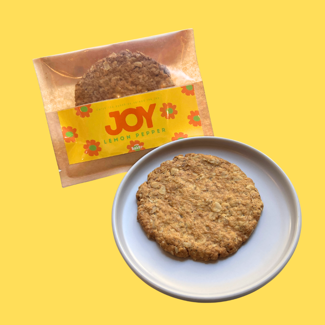 【期間限定】レモンペッパーオートミール(グルテンフリー / ヴィーガンクッキー)