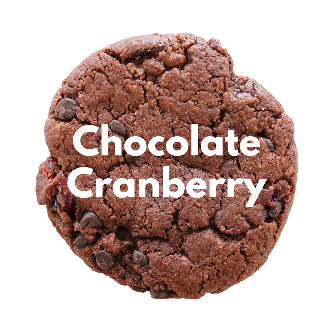 Chocolate cranberry (vegan cookie)
