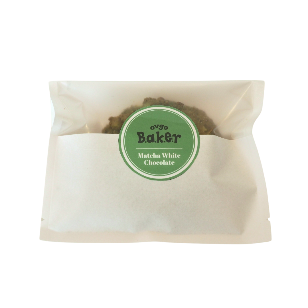 【販売終了】抹茶ホワイトチョコレート(ヴィーガンクッキー)