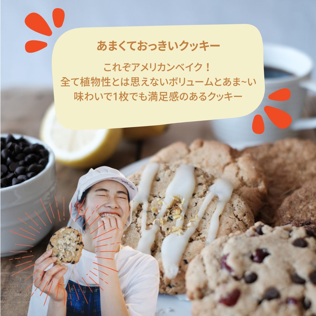 アメリカンクッキー詰め合わせ - PARTYBOX ★20枚入り(ヴィーガンクッキー / グルテンフリー)