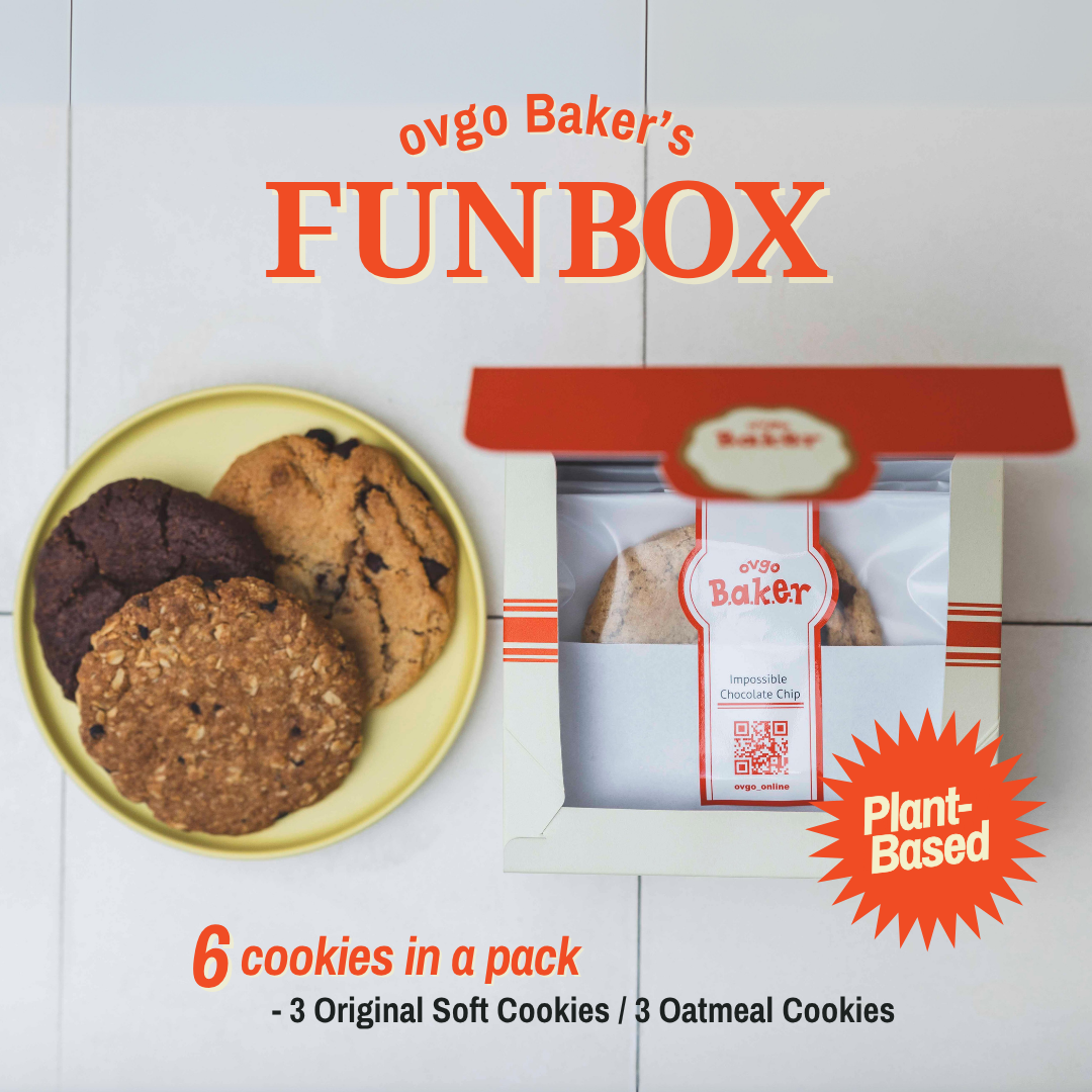 アメリカンクッキー詰め合わせ - FUN BOX ★6枚入り(ヴィーガンクッキー / グルテンフリー)