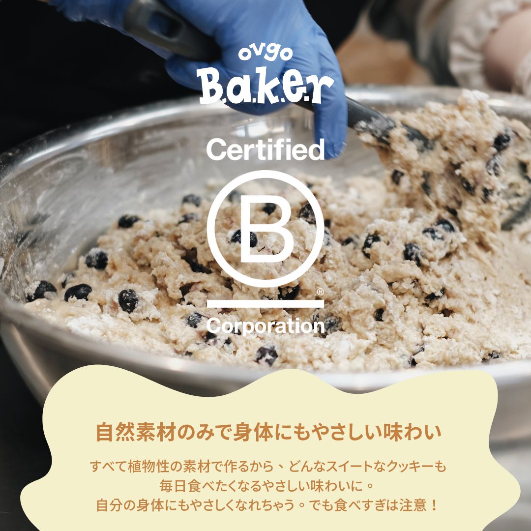 OVGO DEBUT★アメリカンクッキー3枚入り(ヴィーガンクッキー )