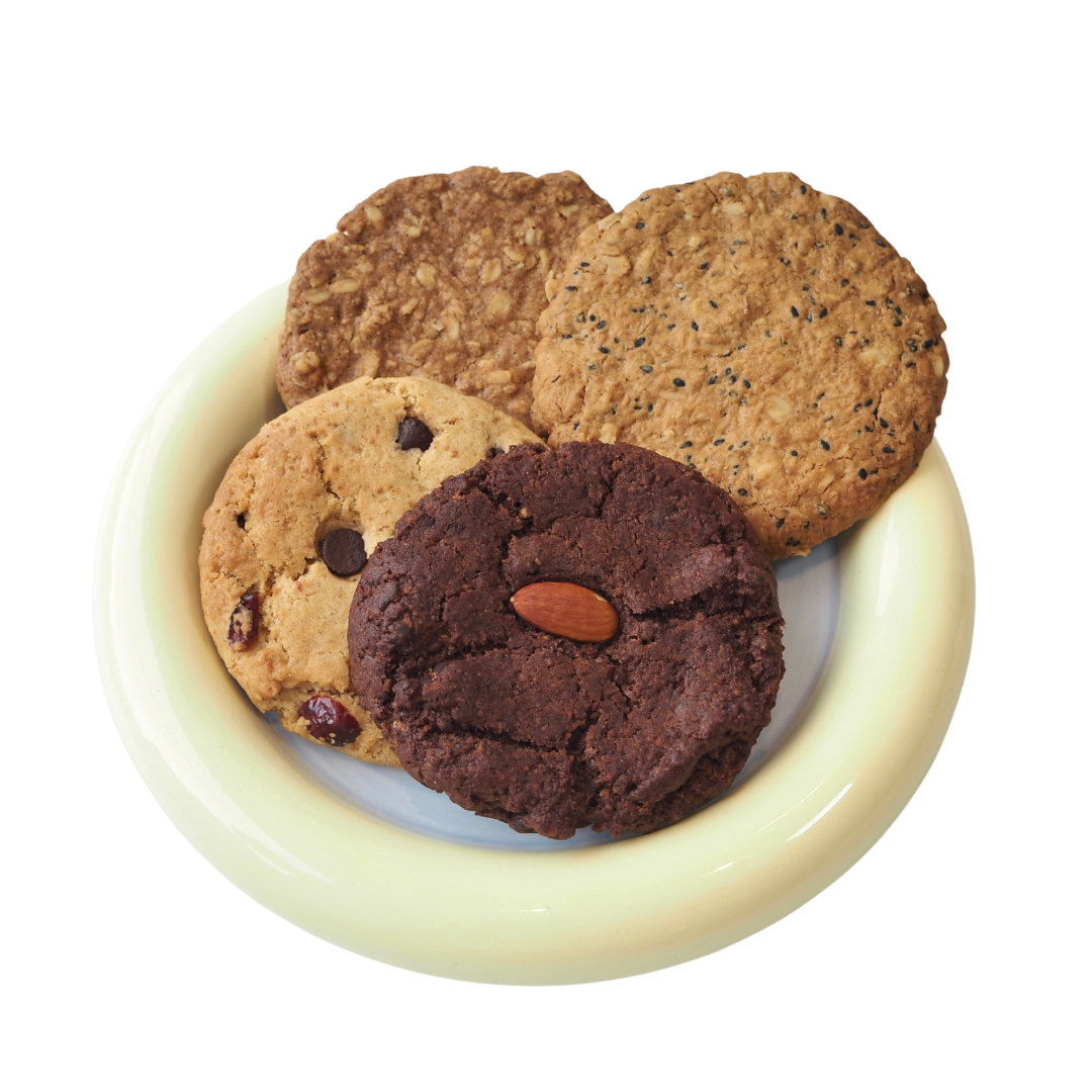 ジンジャーブレッドオートミール(グルテンフリー / ヴィーガンクッキー)