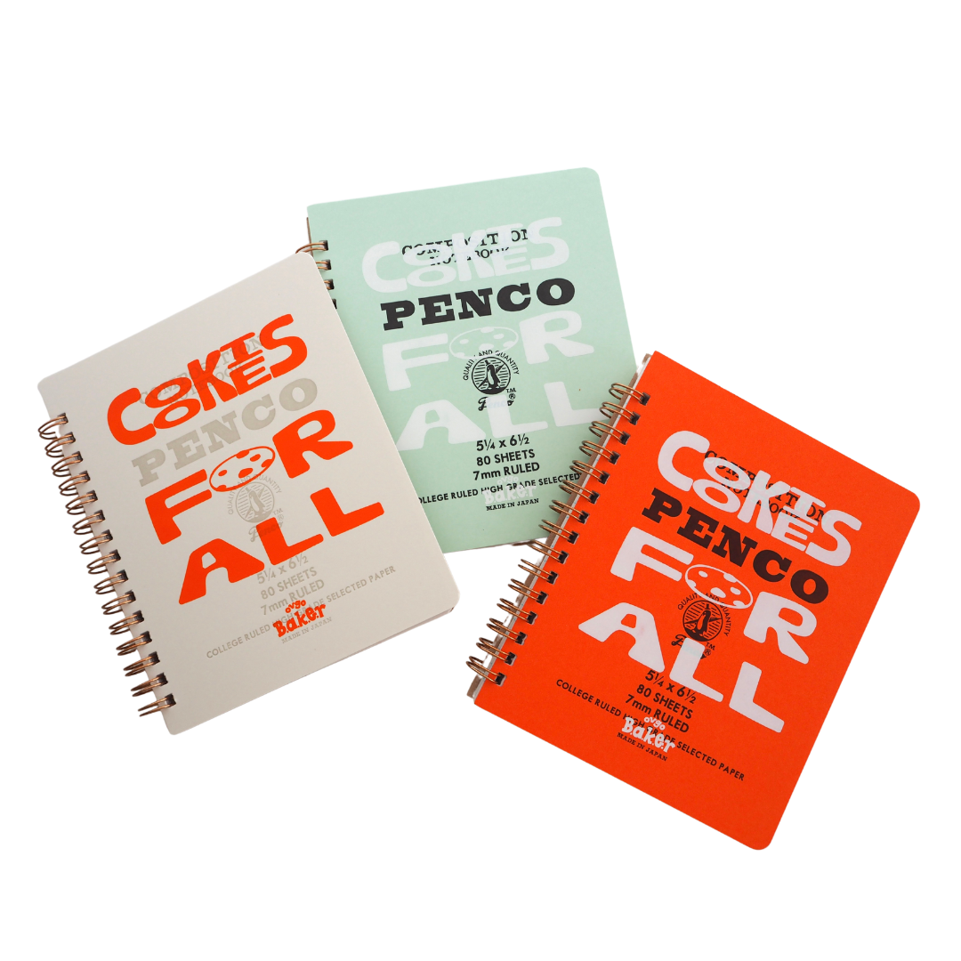 Cookies for All note - Green オリジナルリングノート グリーン(penco Coils Notebook - M)
