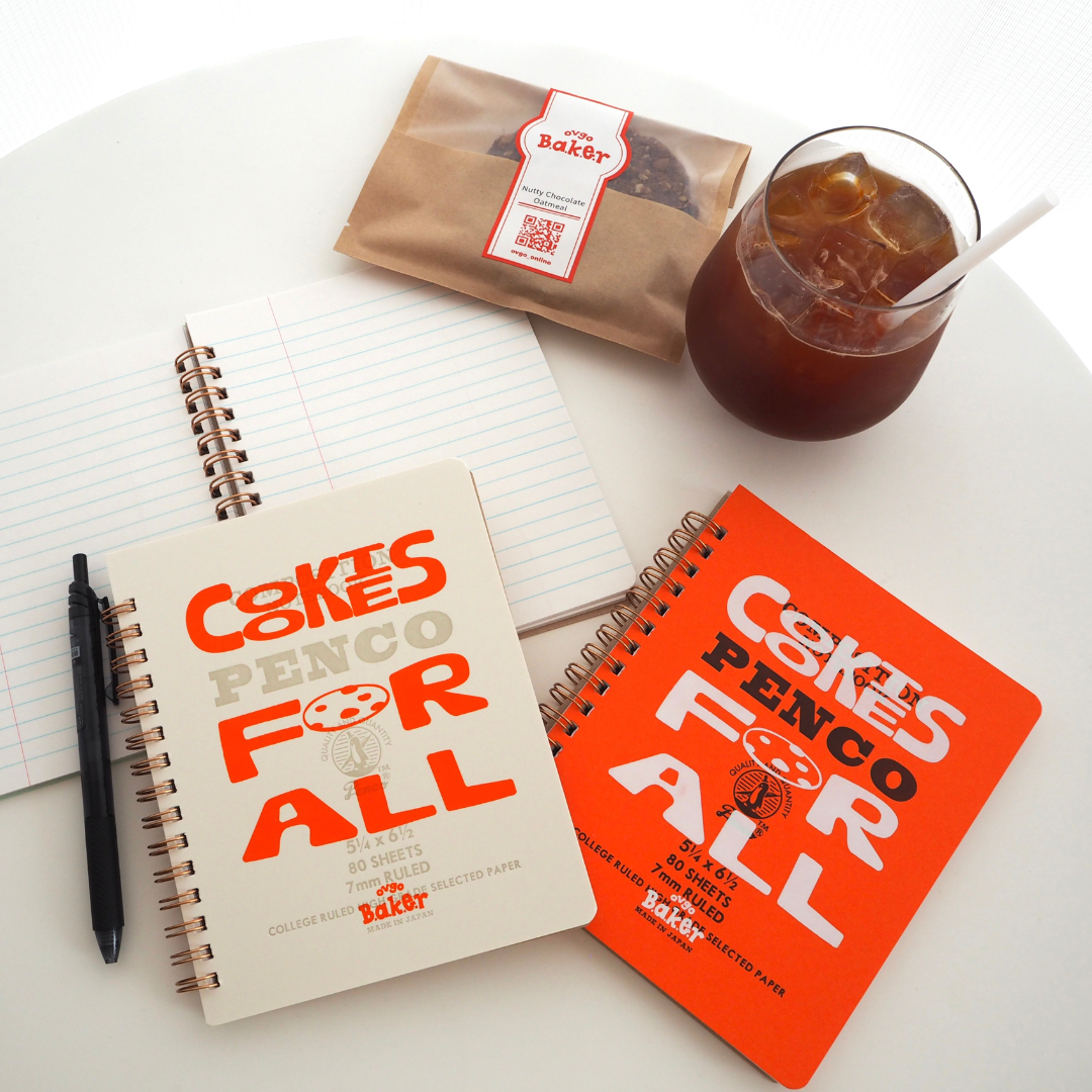 Cookies for All note - Green オリジナルリングノート グリーン(penco Coils Notebook - M)