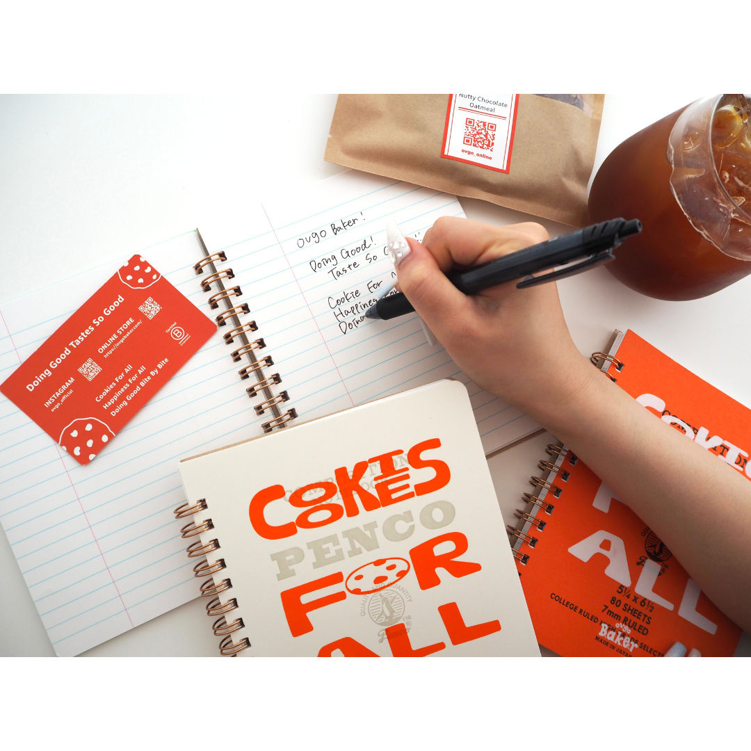 Cookies for All note - Green オリジナルリングノート グリーン(penco Coils Notebook - M)