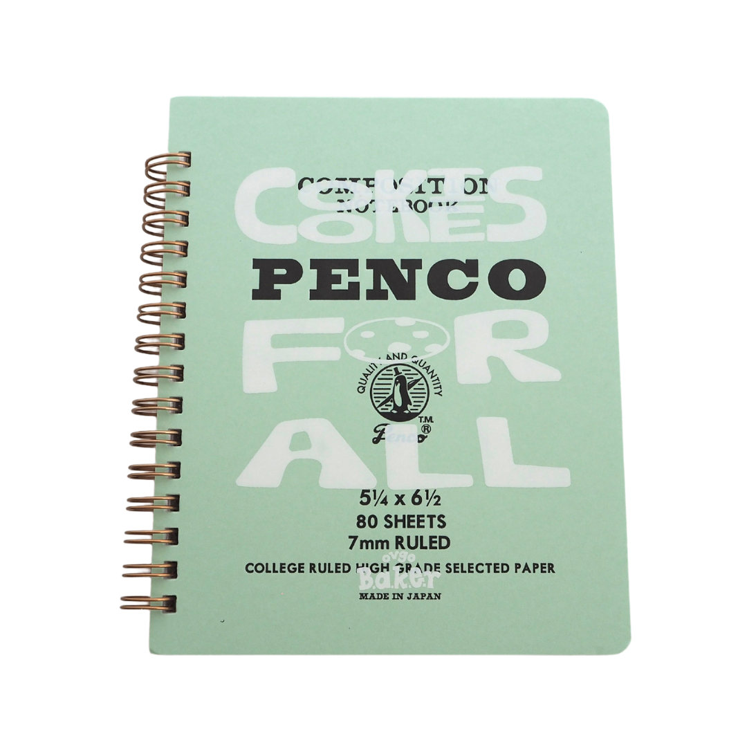 Cookies for All note - Green オリジナルリングノート グリーン(penco Coils Notebook - M)