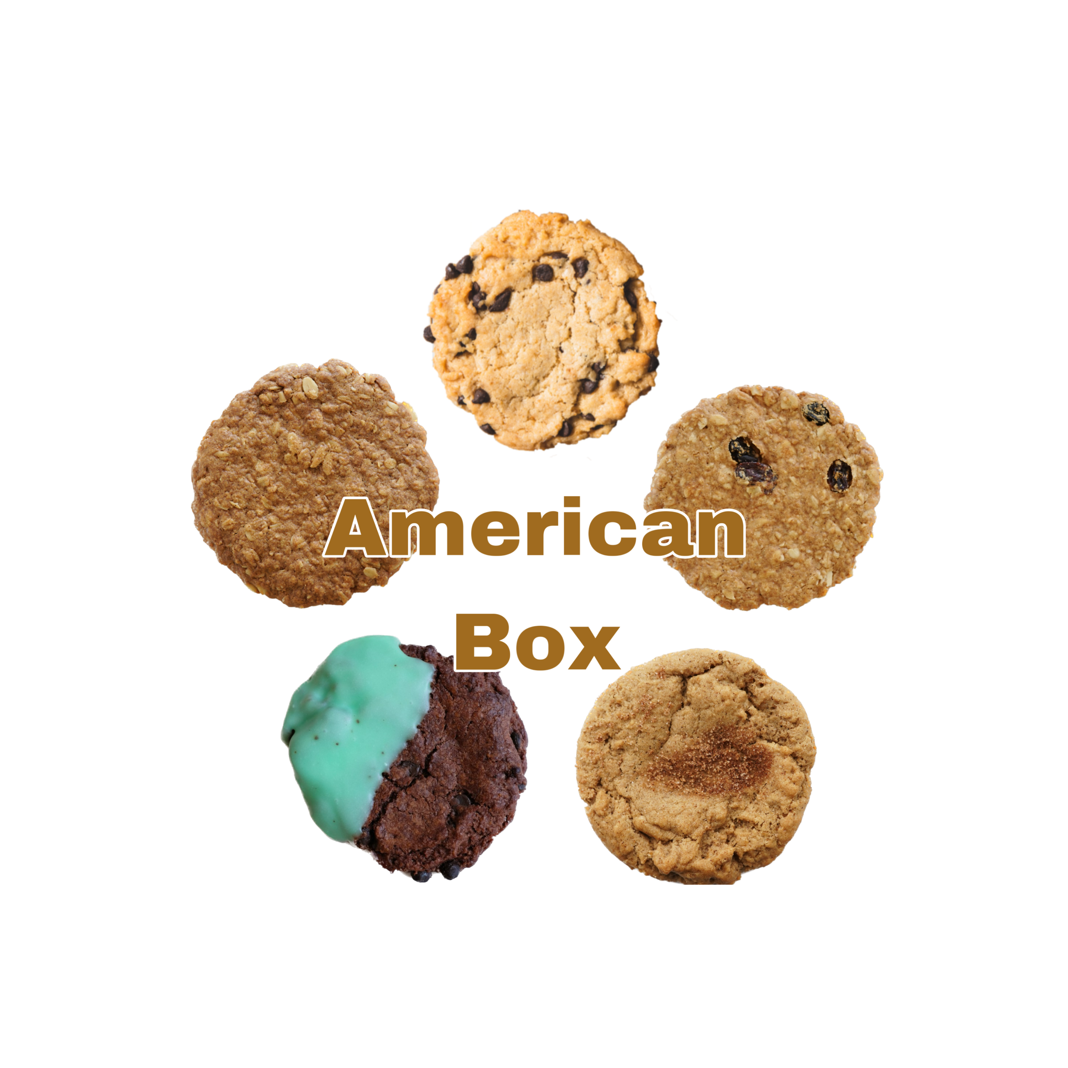 【WEB限定】AMERICAN COOKIE BOX 5枚入り