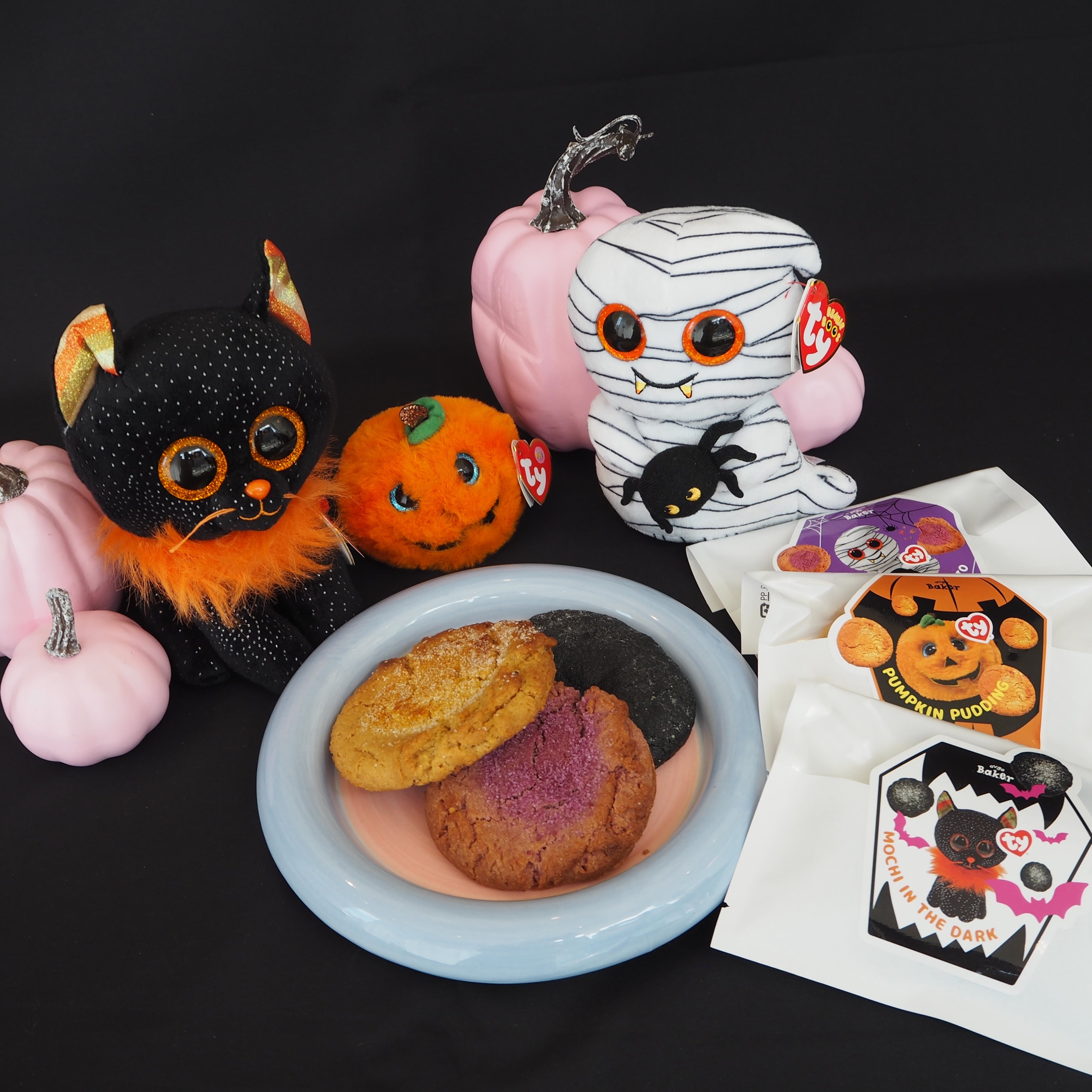 【ovgo Baker × Ty】アメリカンクッキーとカラフルなぬいぐるみのコラボレーションクッキーが登場！