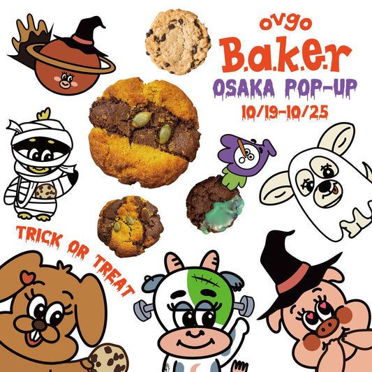 October🎃POP-UP Event info 今月は大阪、広島にお邪魔します！