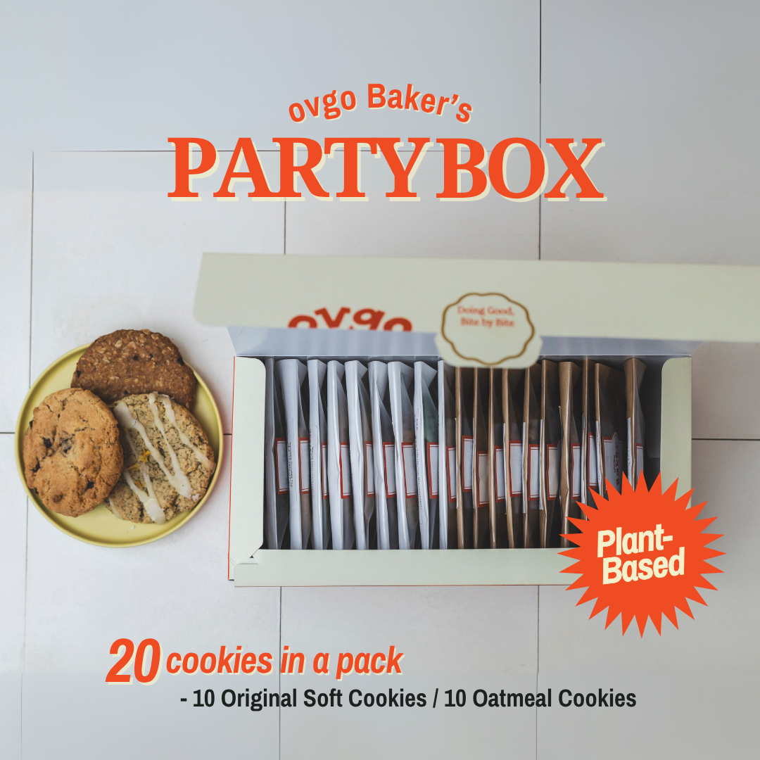 アメリカンクッキー詰め合わせ - PARTYBOX ★20枚入り（ヴィーガンクッキー / グルテンフリー）