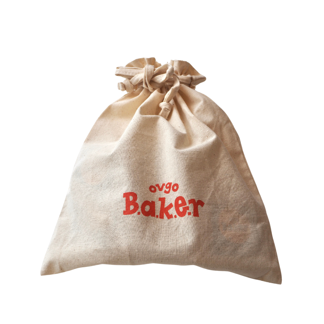 [For Gift] ovgo Baker Logo Drawstring Bag