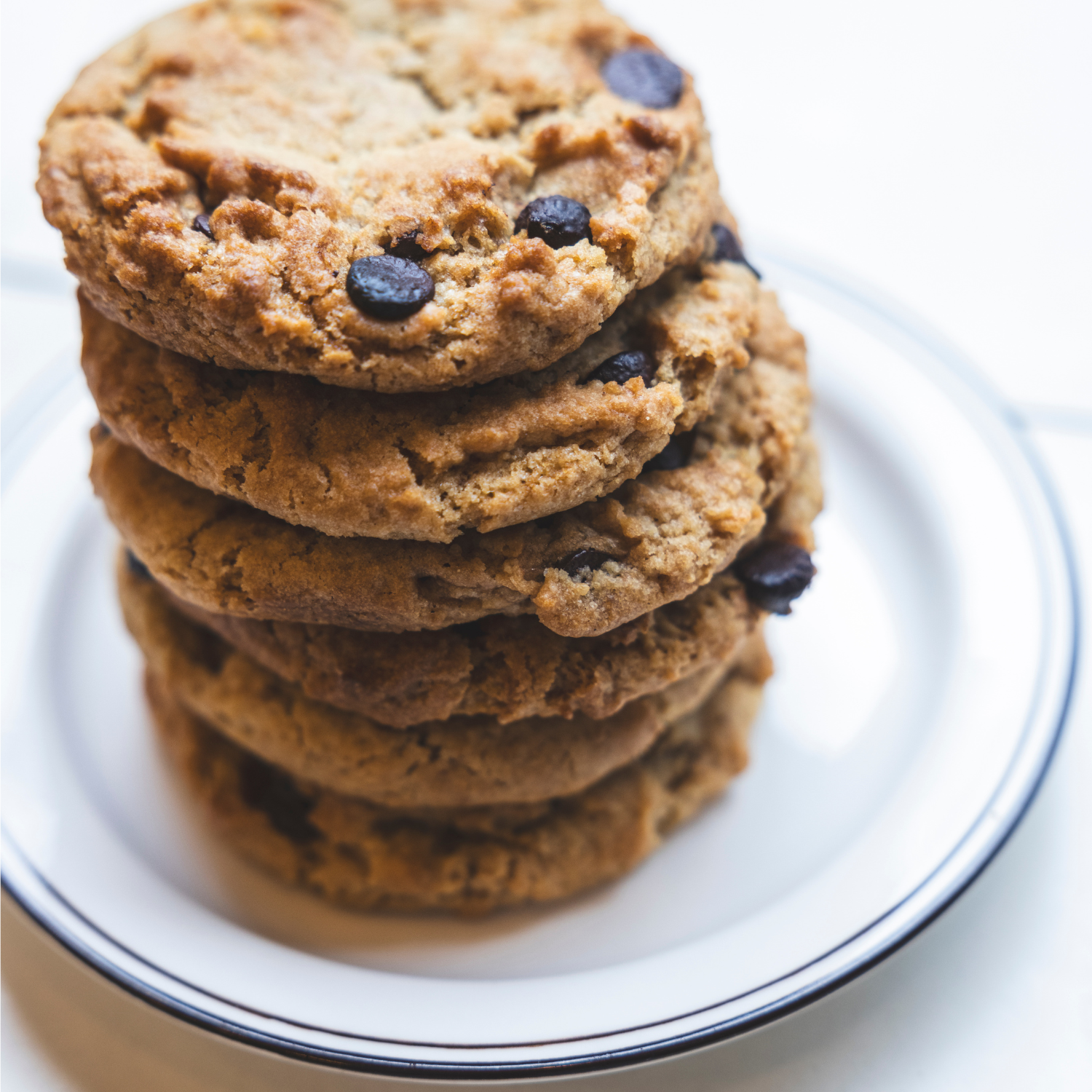 Impossible chocolate chip (vegan cookie)