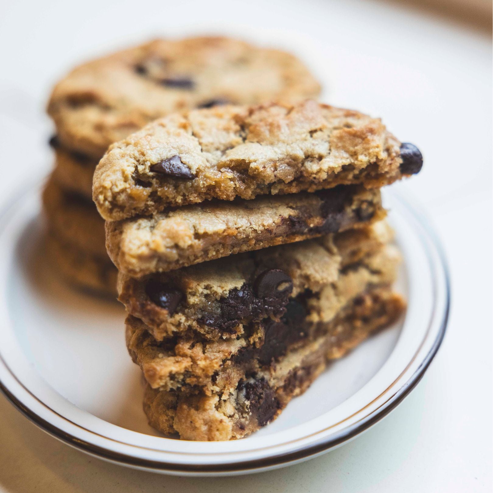 Impossible chocolate chip (vegan cookie)