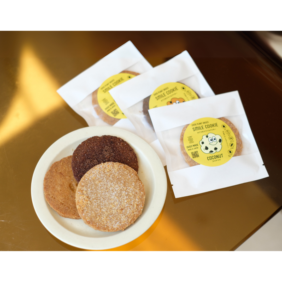 [Set of 3] Obgo Smile Cookies 3 Flavor Set