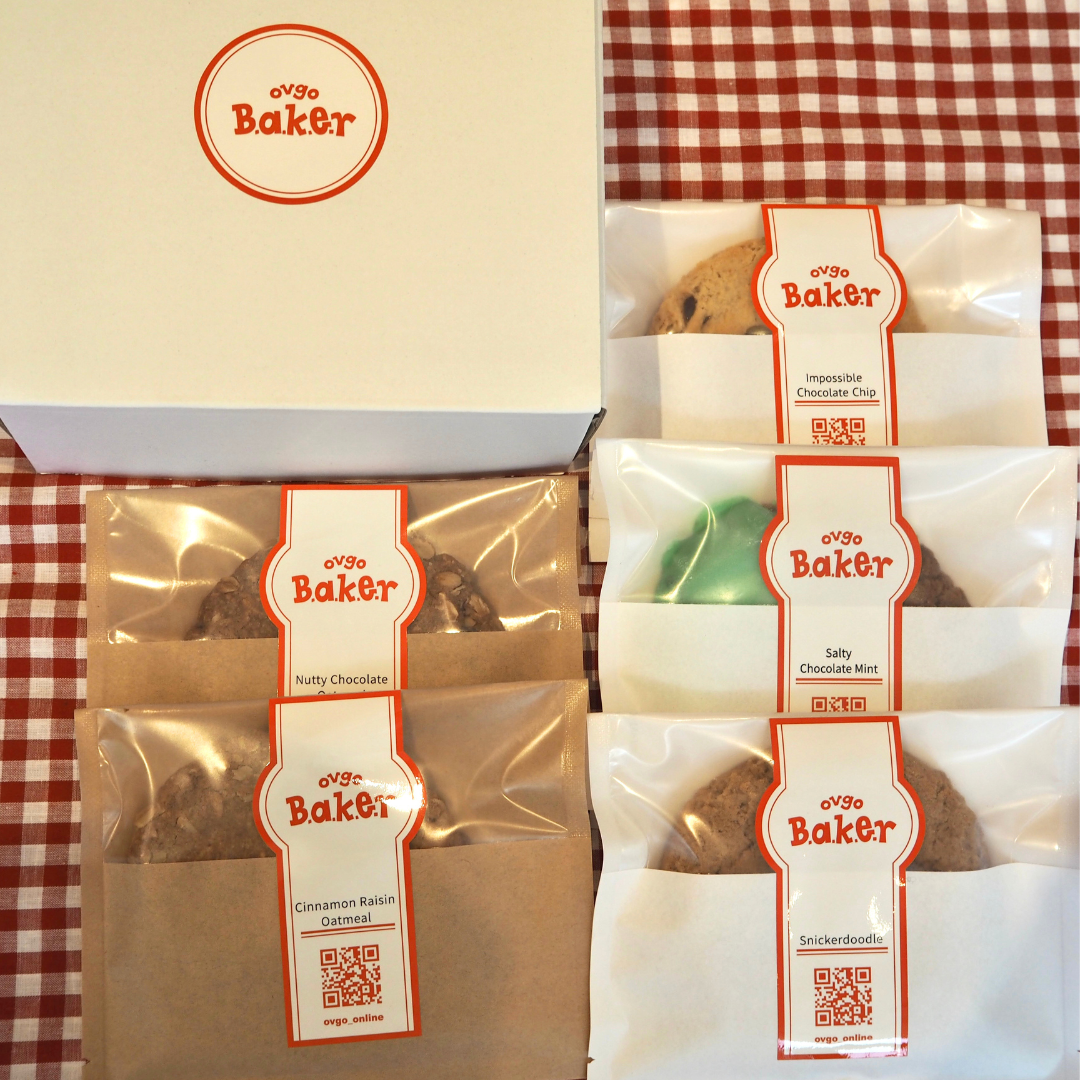 [Web Limited] 5 sheets of American Cookie Box