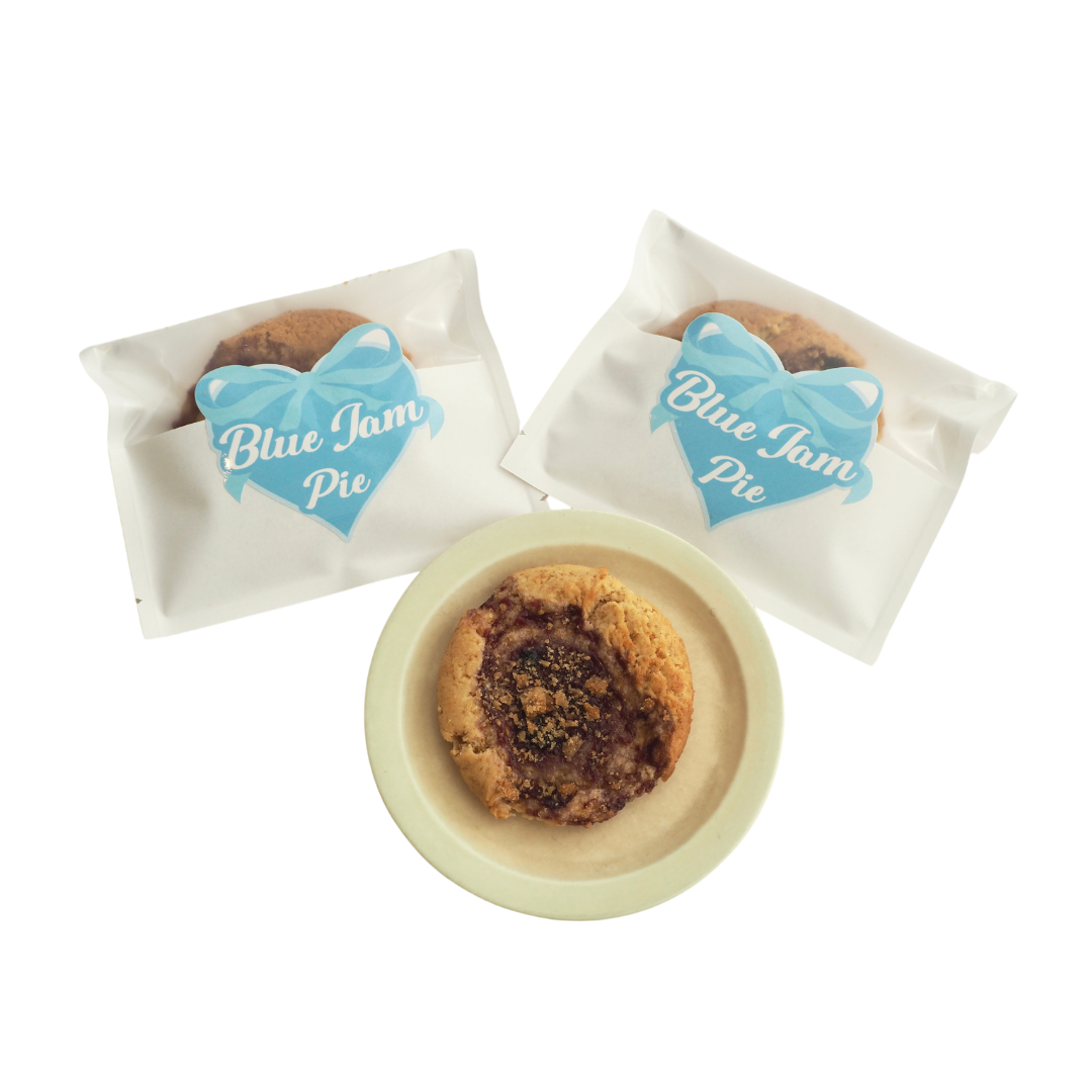 [White Day Limited] Blue Jam Pie | Blue Jam Pie (Vegan Cookies)