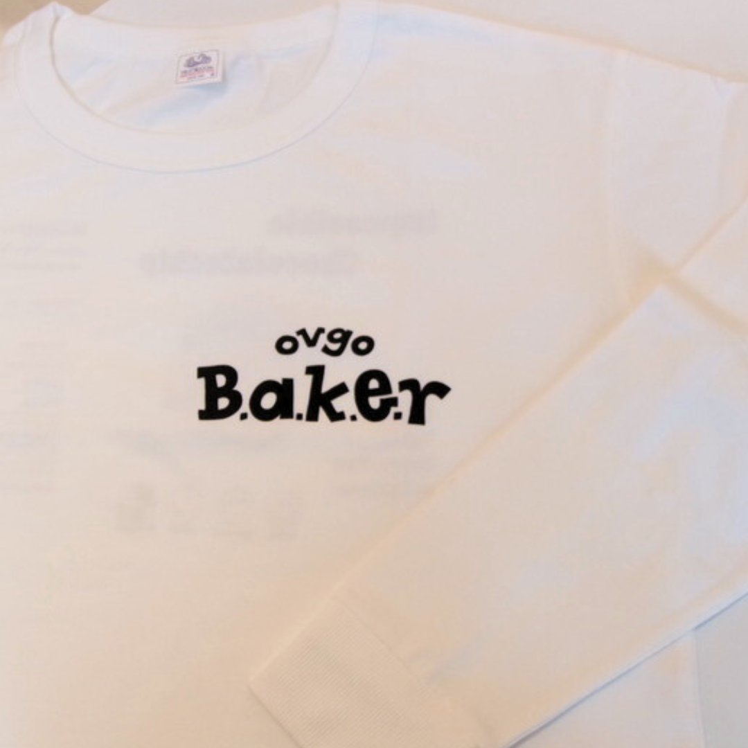 ovgo Baker logo ロンT