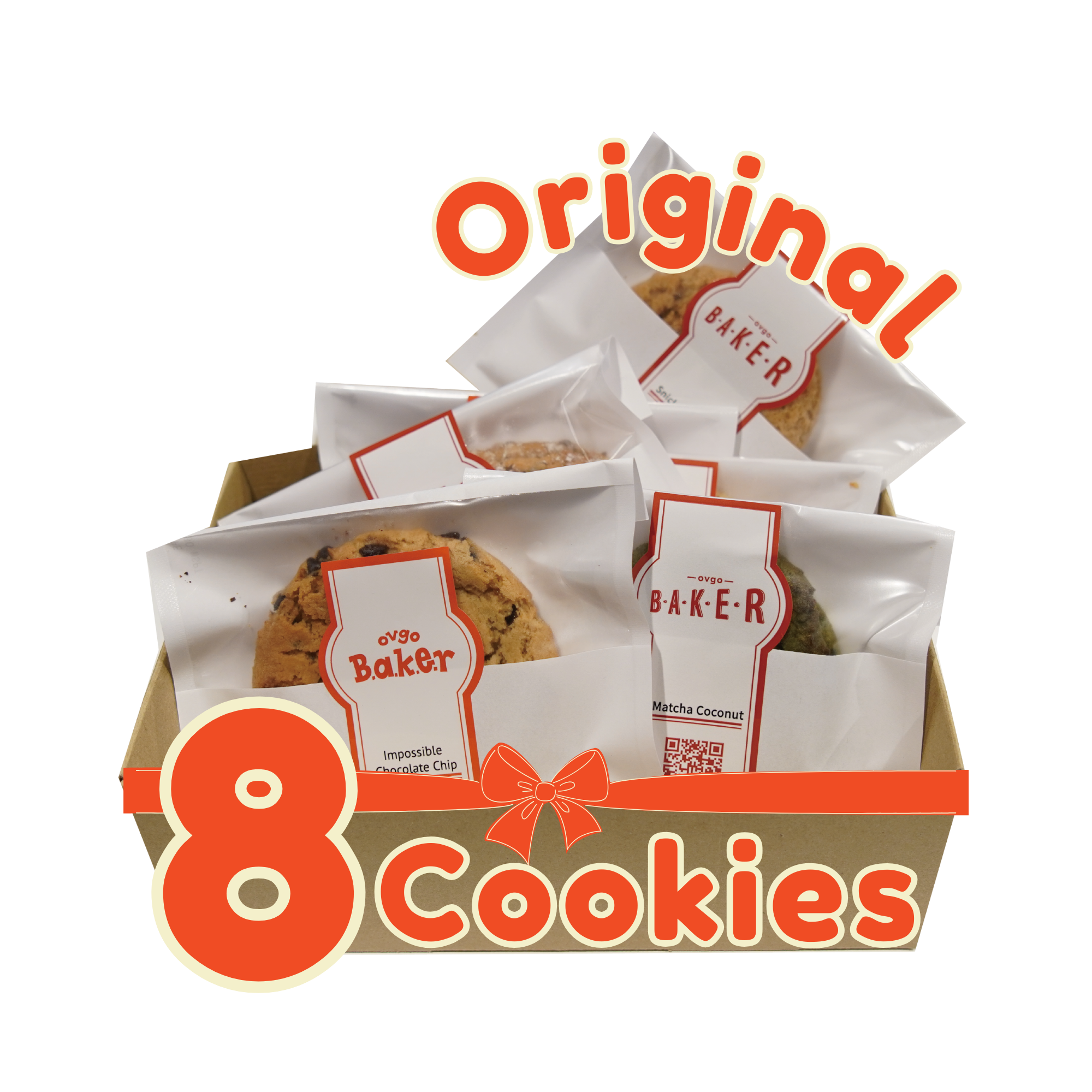 [eGift exclusive] Soft cookie gift box containing 8 cookies