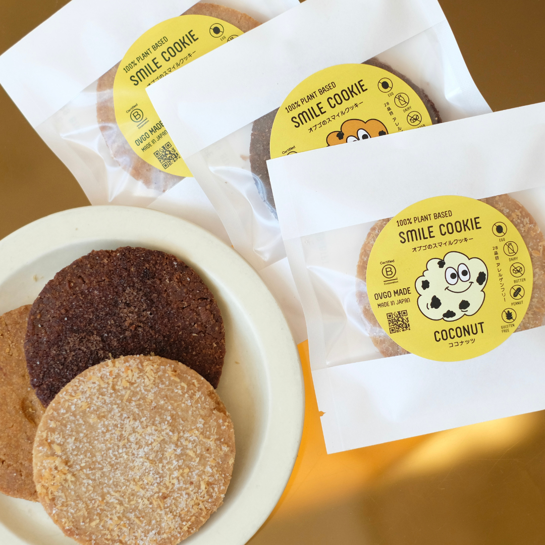 [Set of 3] Obgo Smile Cookies 3 Flavor Set