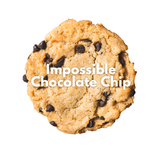Impossible chocolate chip (vegan cookie)