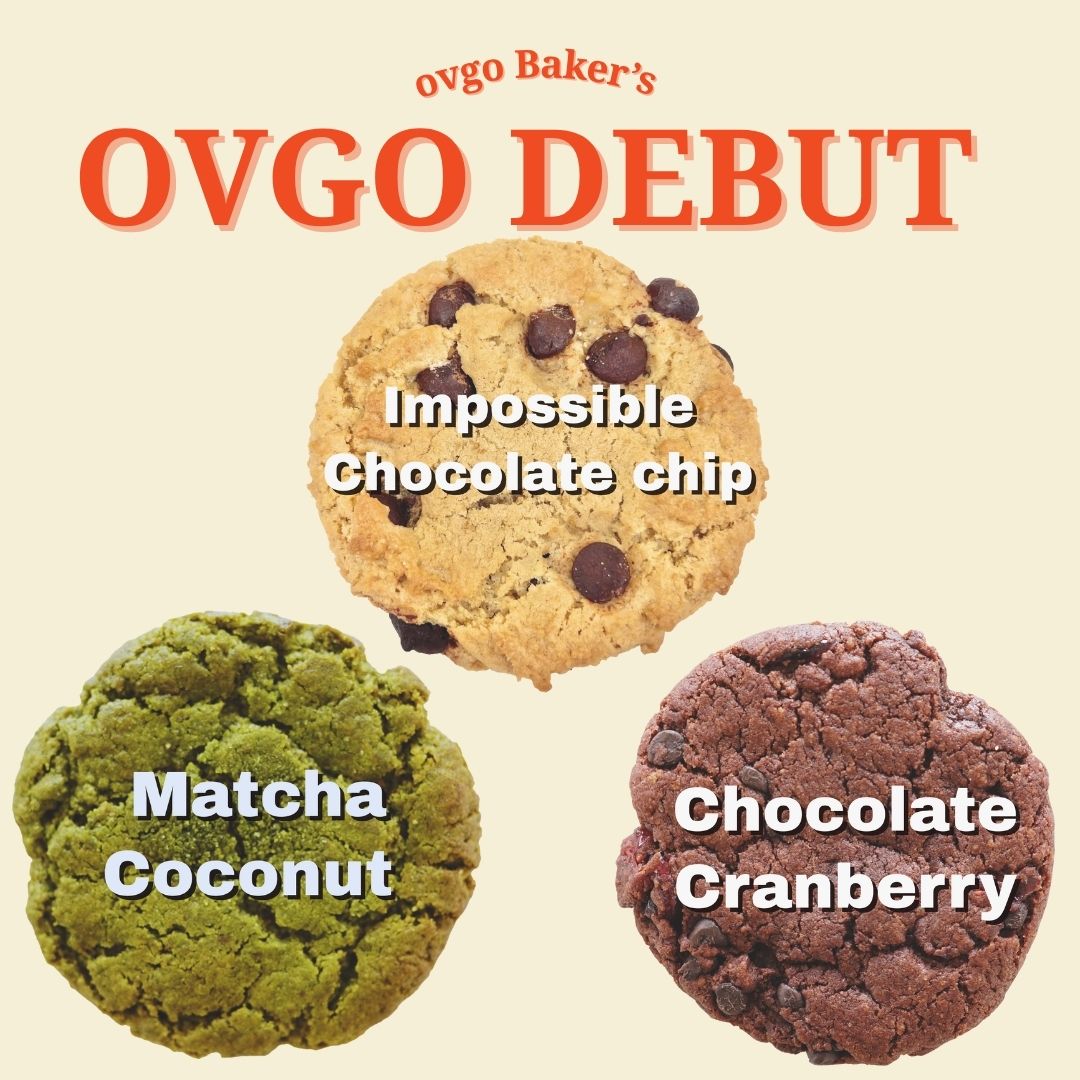 OVGO DEBUT★アメリカンクッキー3枚入り（ヴィーガンクッキー ）