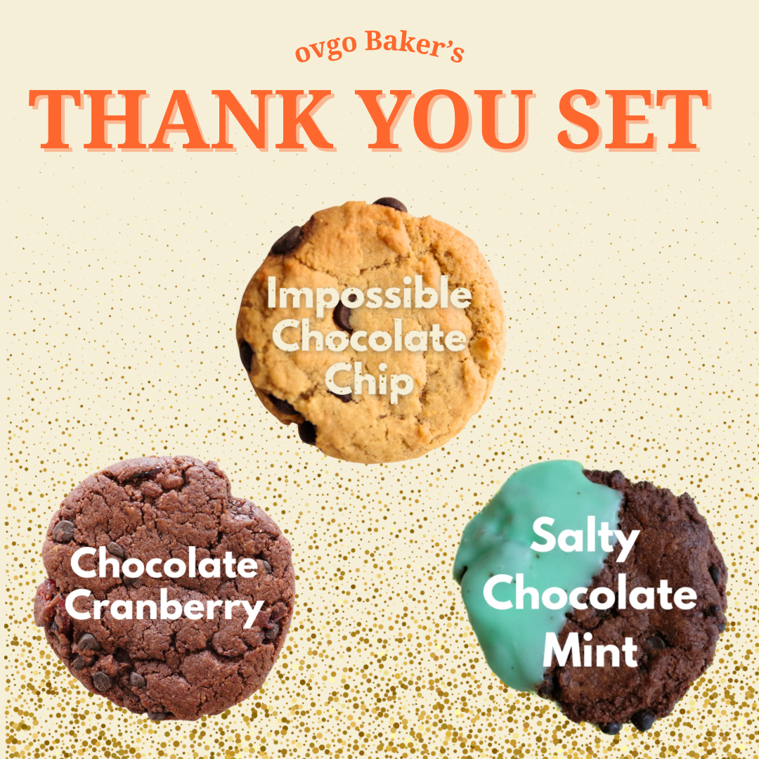 American Cookie Assortment - FUN BOX ★6 pieces (Vegan Cookies / Gluten Free)