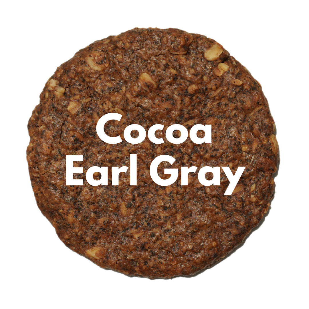 Cocoa Earl Gray Outmeal (Gluten Free / Vegan Cookie)