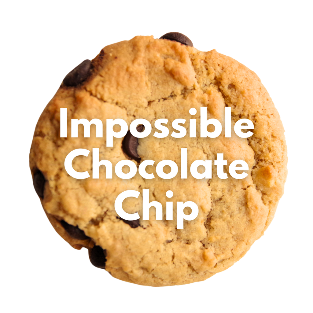Impossible chocolate chip (vegan cookie)
