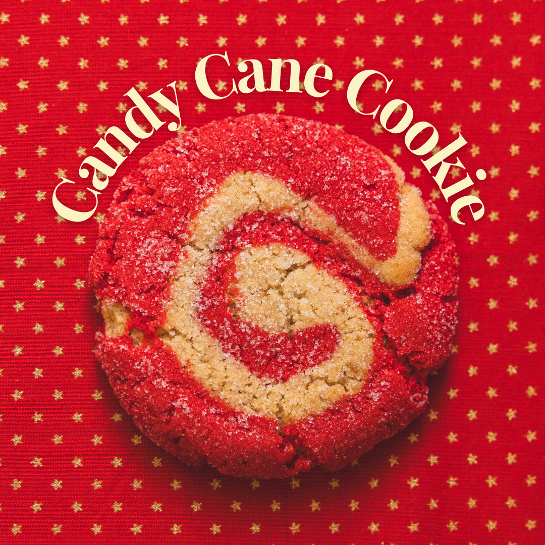 [Holiday Limited] Candy Cane Cookies | Candy Cane Cookies (Vegan Cookies)