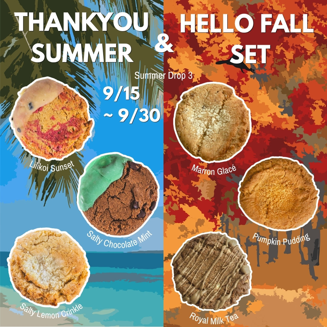 【期間限定】Thank you Summer🌻 & Hello Fall Set🍁（お得な6枚入り‼️）