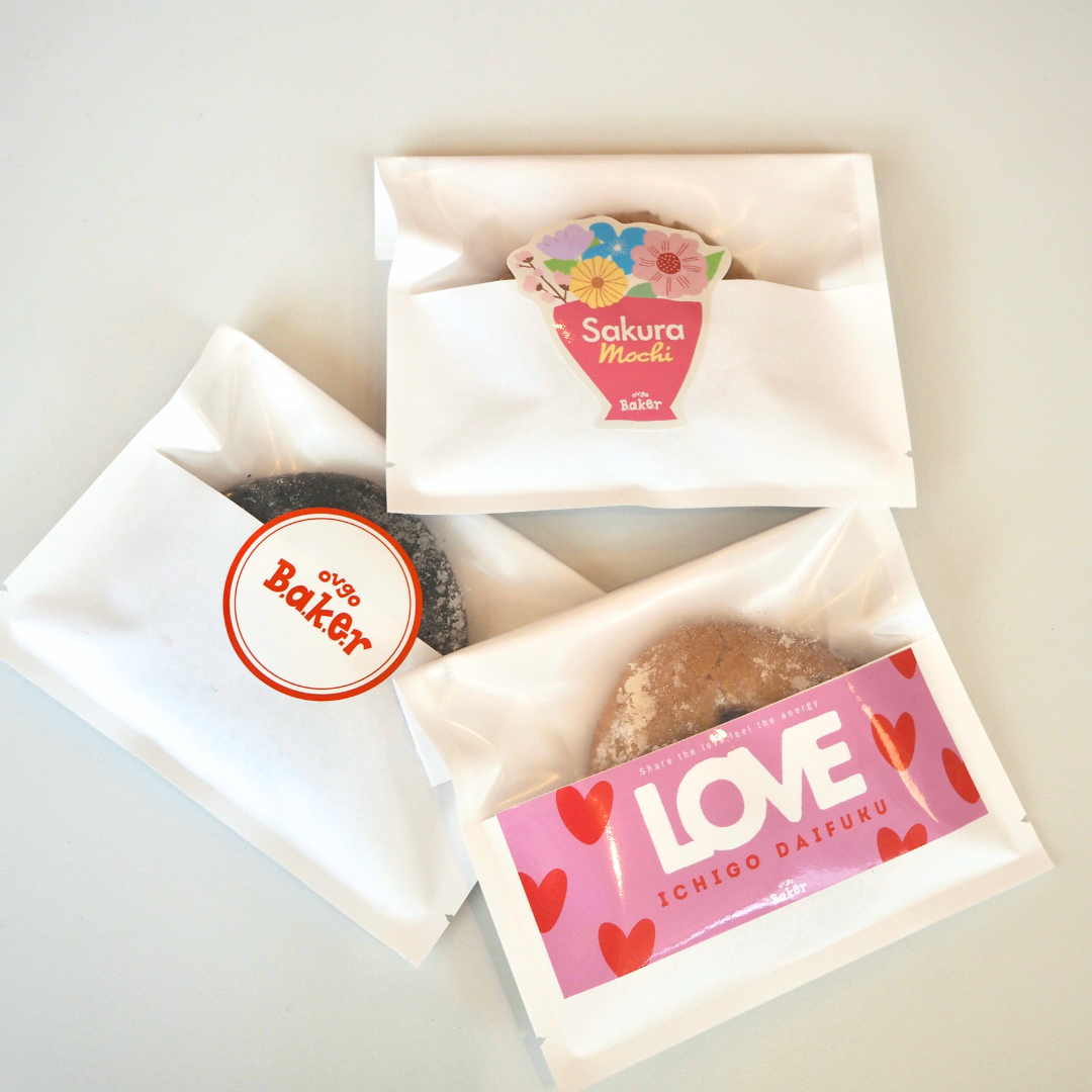 OMOCHI COOKIE SET★3枚入り（ヴィーガン）