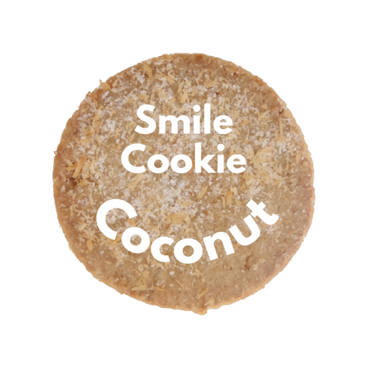 【3枚セット】オブゴのスマイルクッキー ココナッツ（ヴィーガン/グルテンフリー）