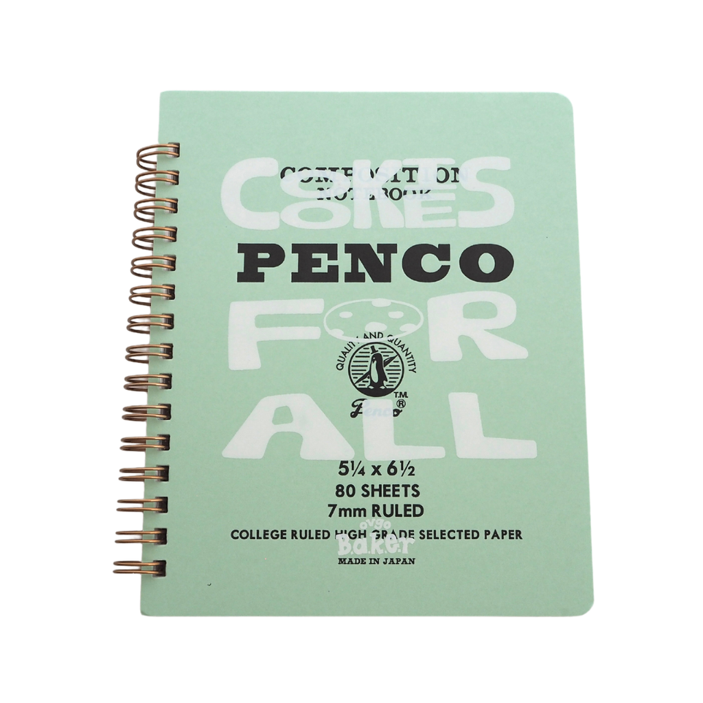 Cookies for All note - Green オリジナルリングノート グリーン（penco Coils Notebook - M