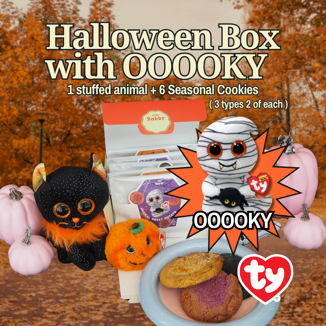 【秋限定】HAPPY HALLOWEEN BOX with OOOOKY ★6枚+1体