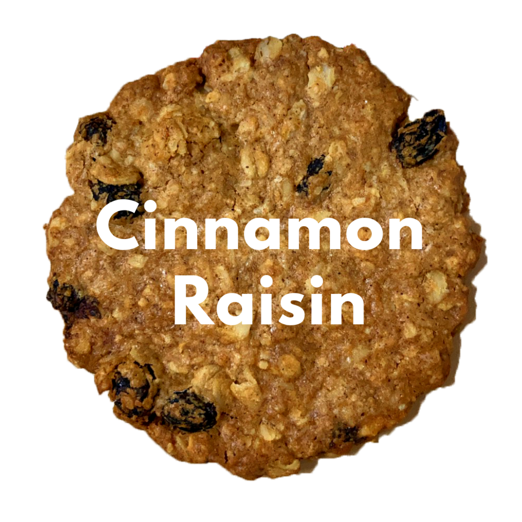 Cinnamon raisin oatmeal (gluten -free / vegan cookie)