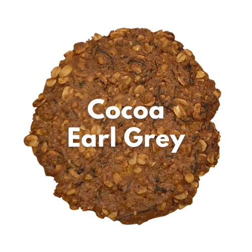 Cocoa Earl Gray Outmeal (Gluten Free / Vegan Cookie)