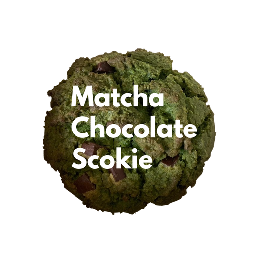 Matcha chocolate cocky (squealing)